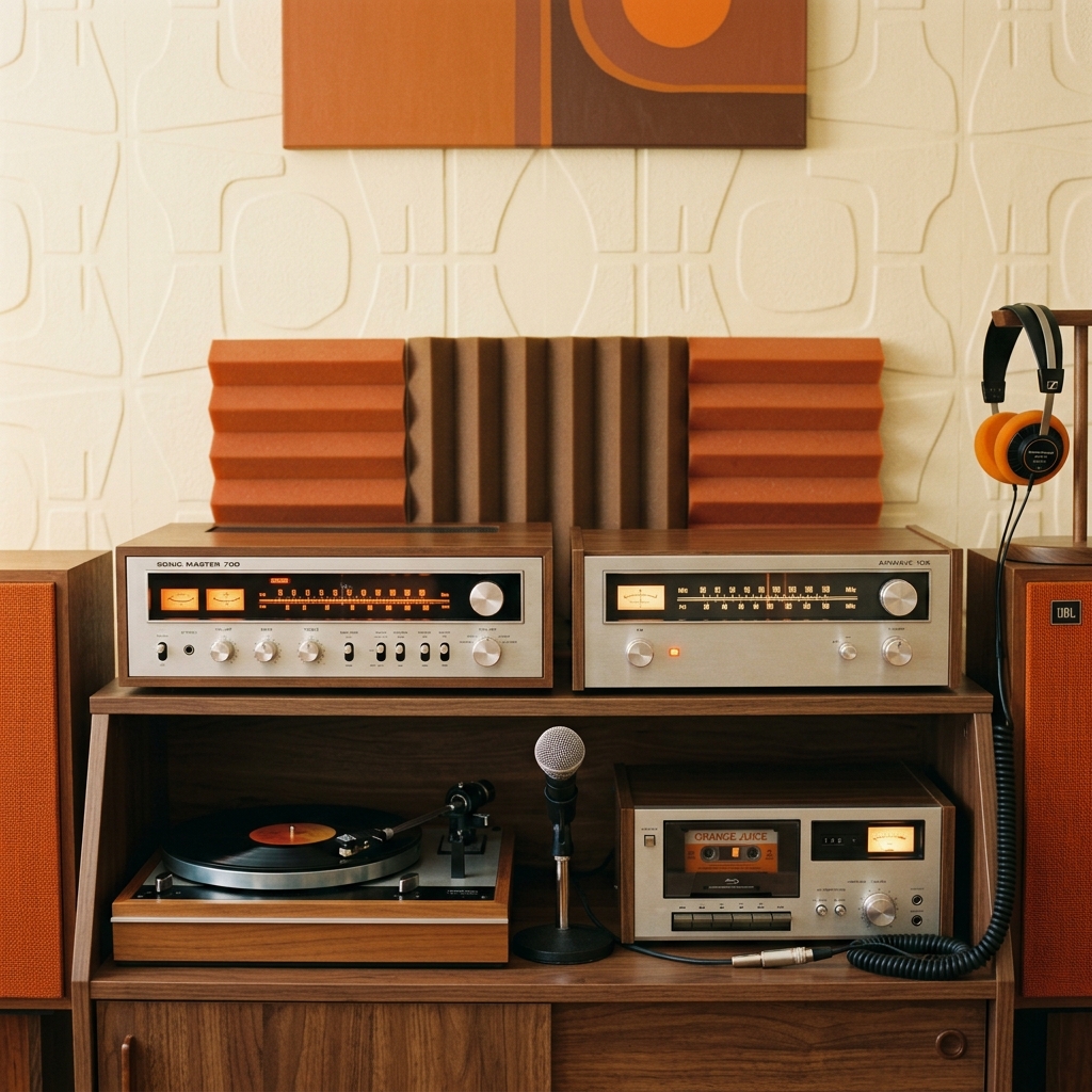 1970s Retro Hi-Fi Broadcast Equipment